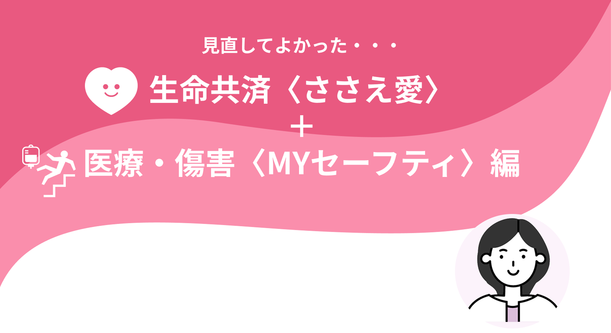 生命共済〈ささえ愛〉＋医療・傷害〈MYセーフティ〉編